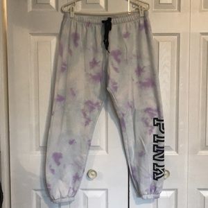Tie Dye Trackpants Sweatpants PINK